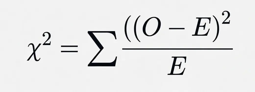 How the Chi Square Formula Works