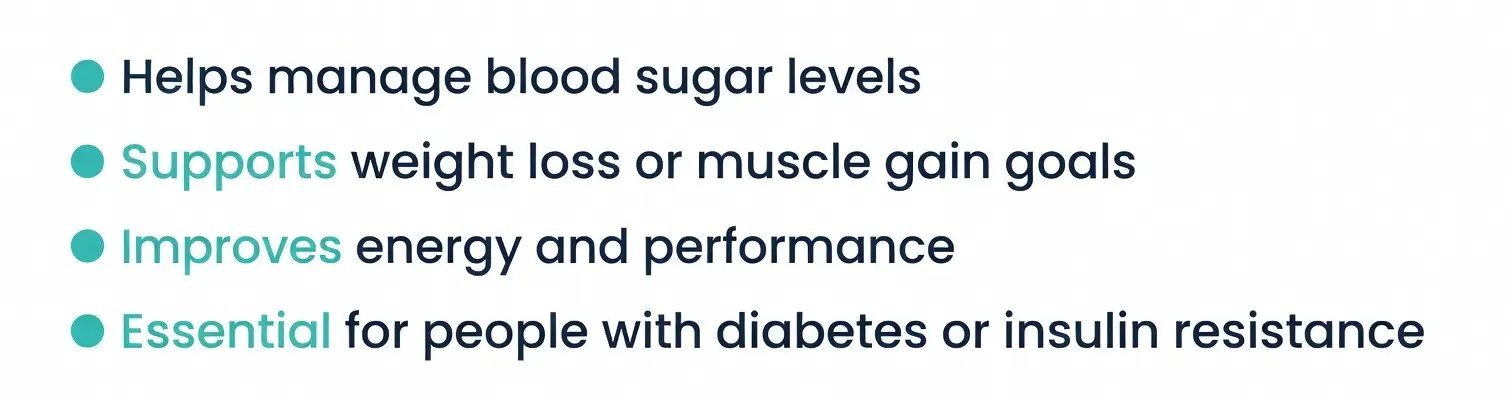 Why Tracking Carbohydrate Intake Matters