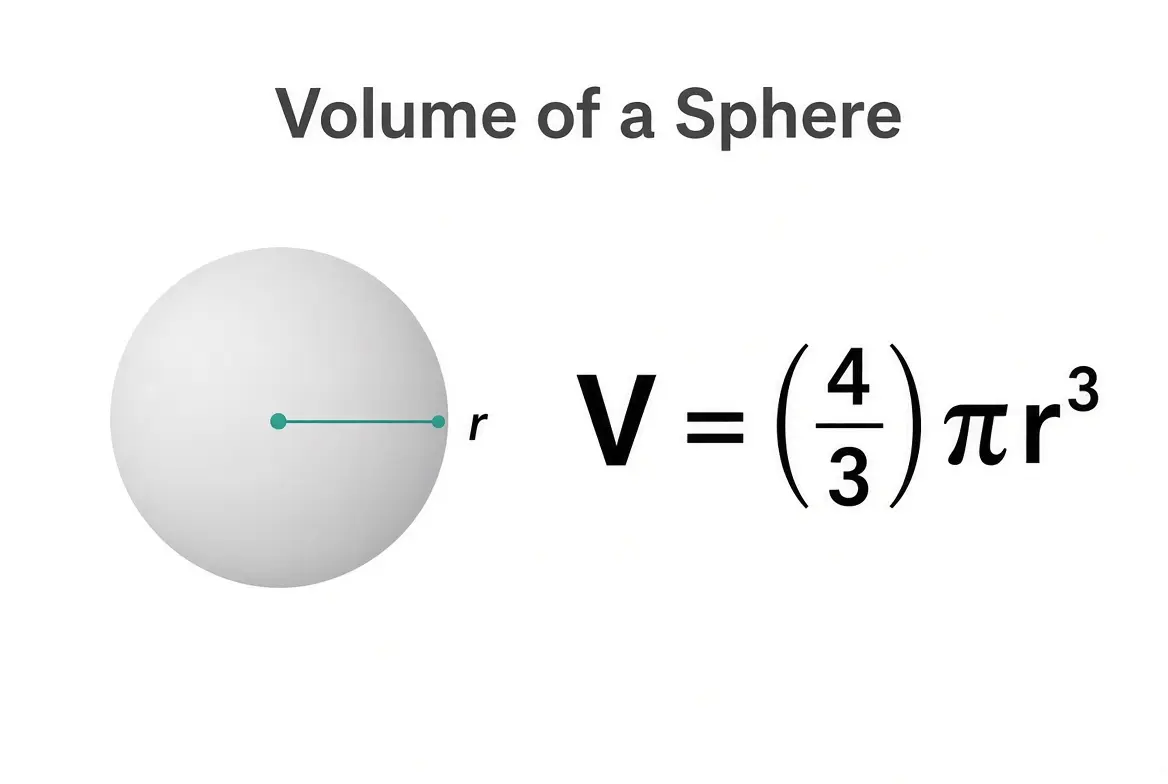 Volume Of A Sphere Calculator